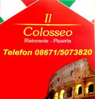 Hier sehen Sie das Logo der Pizzaria Il Colosseo in Altötting