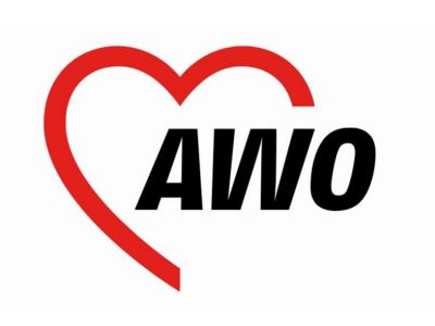 Hier sehen Sie das Logo der AWO