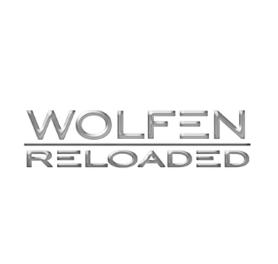 Wolfen Reloaded, Abriss Altötting, Forum Altötting, Bild Band Schriftzug der Band Wolfen Reloaded.