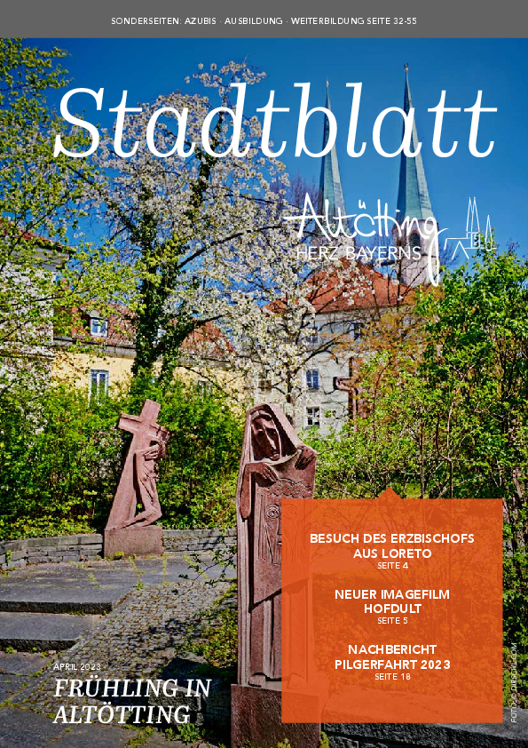 Stadt Altötting, Stadtblatt Altötting, April 2023