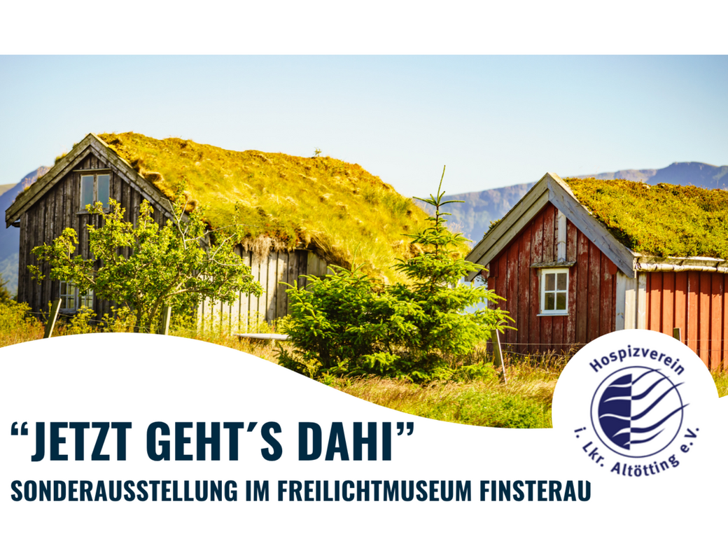 Moosbewachsene Häuser Freilichtmuseum Finsterau, Bild Veranstalter