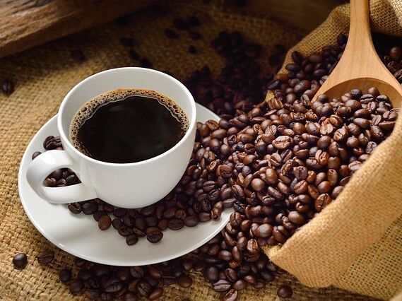 Kaffeetasse-Kaffeebohnen-Bild-Pixabay Kaffeetasse, Kaffeebohnen, Bild Pixabay