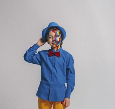 Kinderfasching, Kultur+Kongress Forum Altoetting, Foto Pixabay Verkleideter Junge mit bunt bemaltem Gesicht.