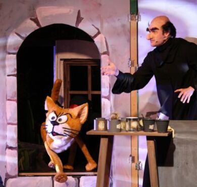 Gargamel und Azrael.