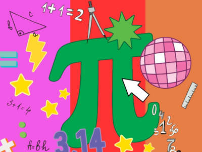 Bunte Zahlen und Formen