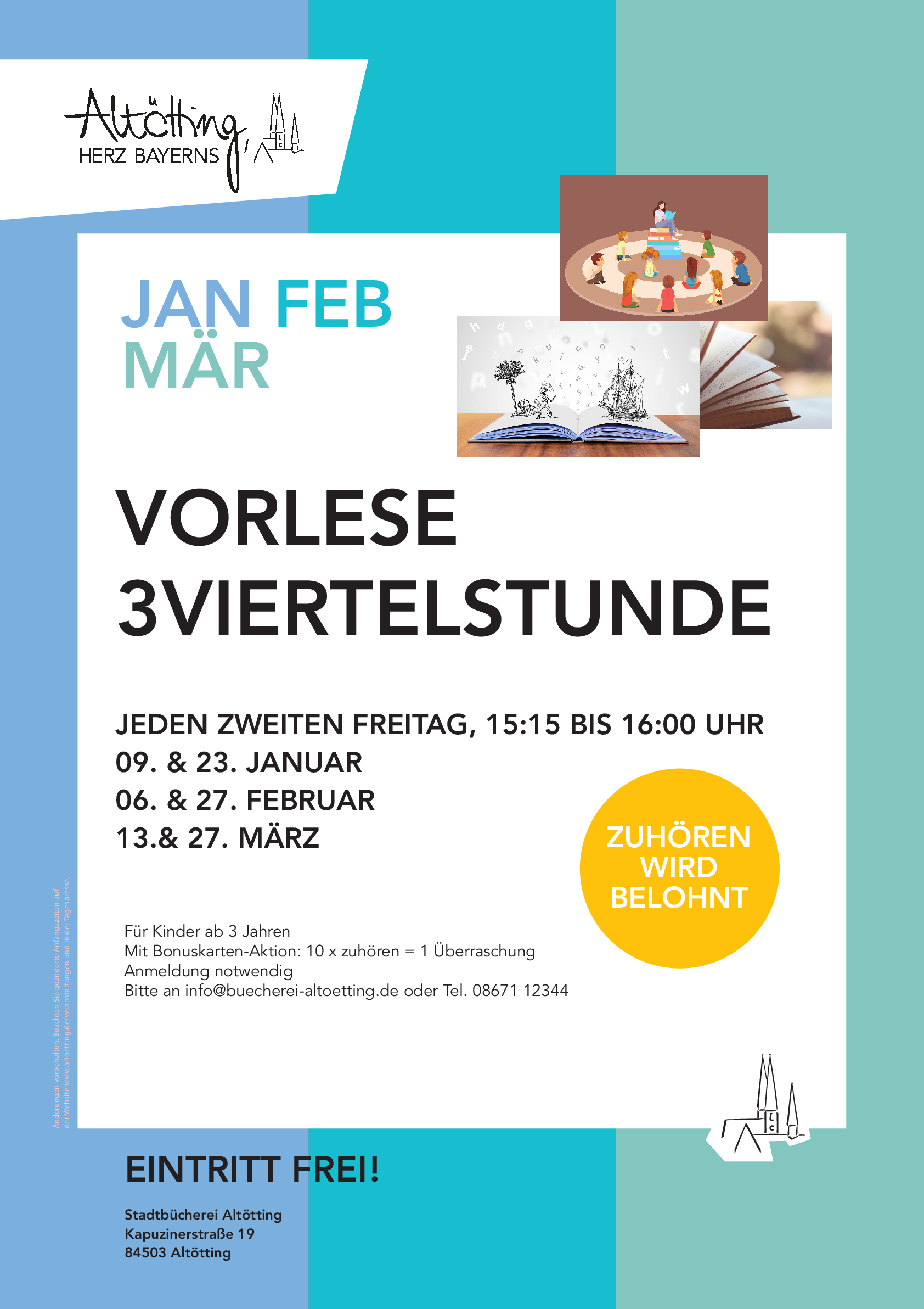 Plakat Vorlese3viertelstunde