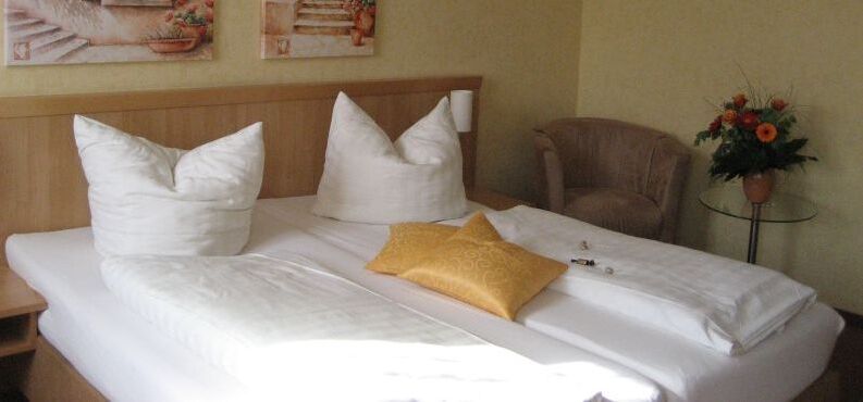 Altstadthotel Schex Altötting, Foto Jehle Betten im Altstadthotel Schex