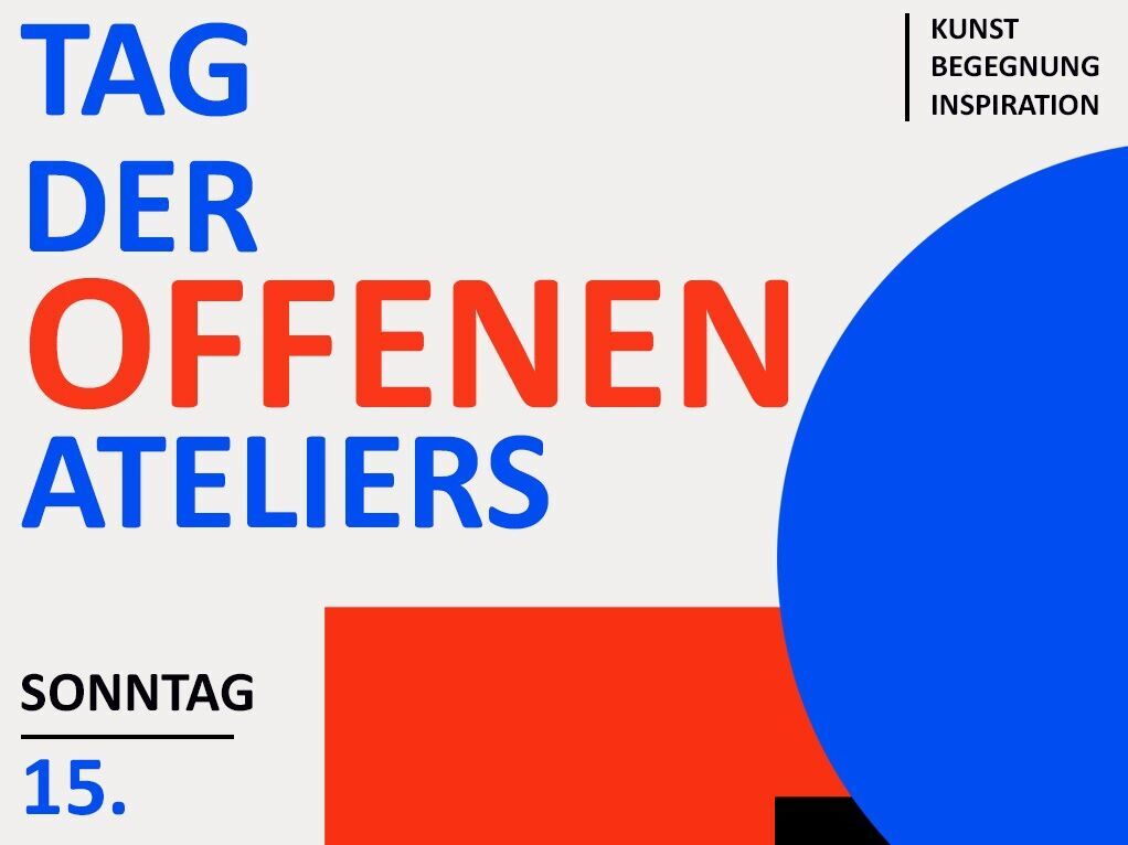 Flyer zum Tag der offenen Ateliers, Copyright Veranstalter