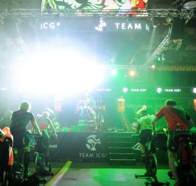 Blick auf die Bühne