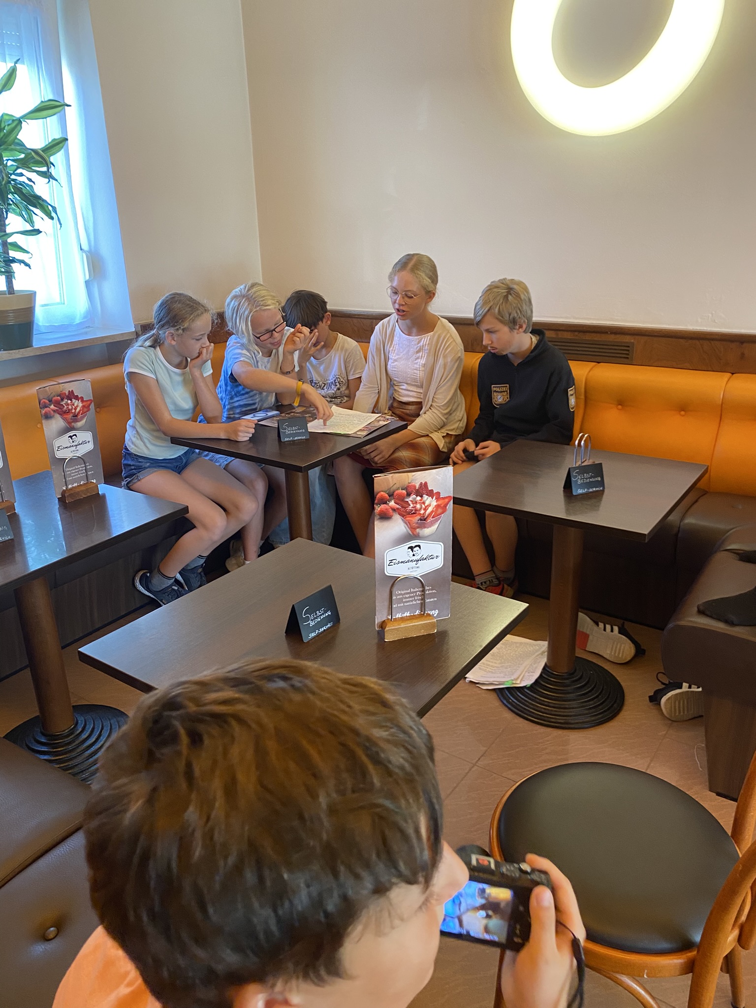 Filmdreh in der Eisdiele Foto: Wirnsberger