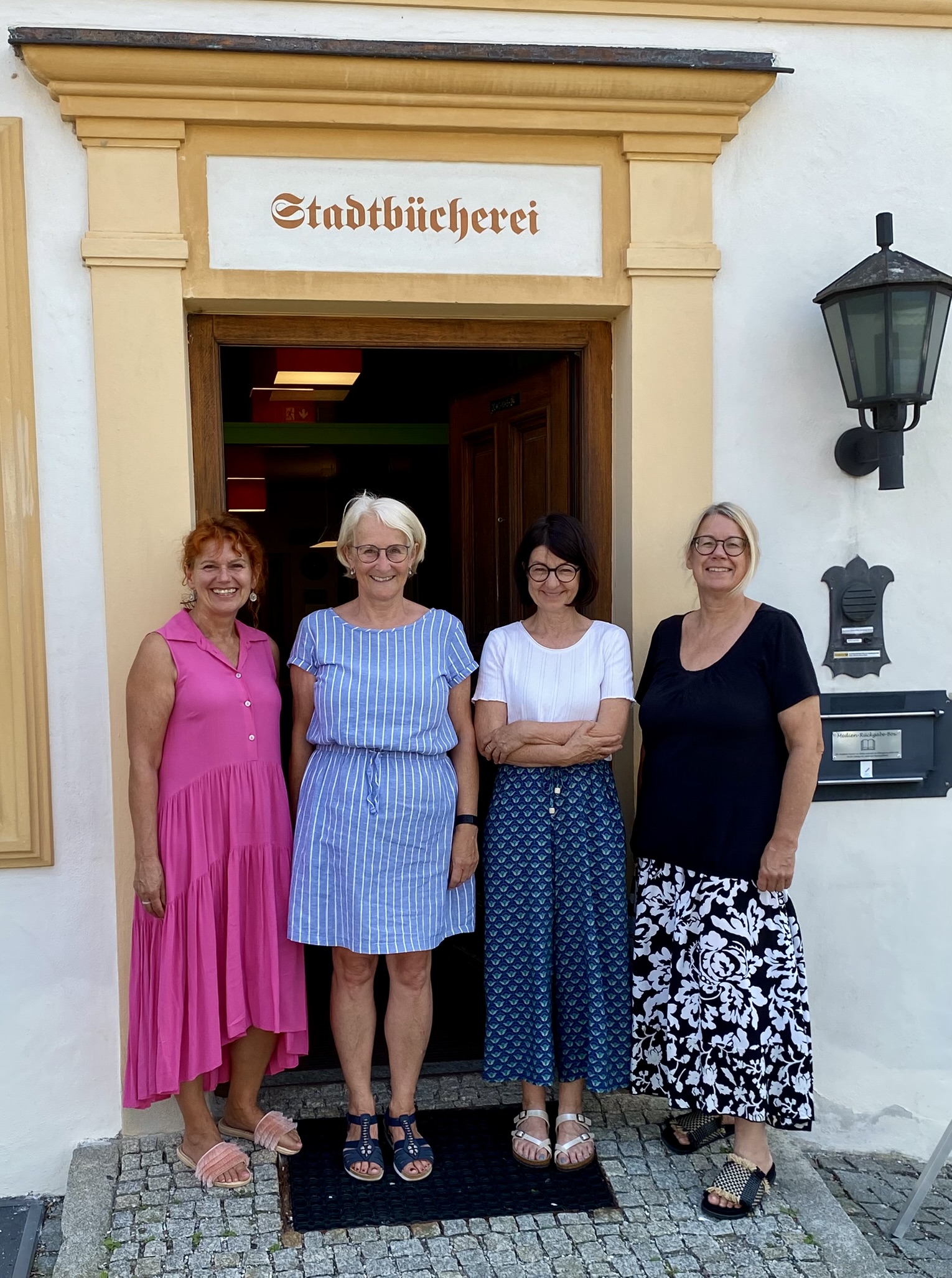 Stadtbücherei Altötting, Foto Personal Angestellte, Foto Wirnsberger