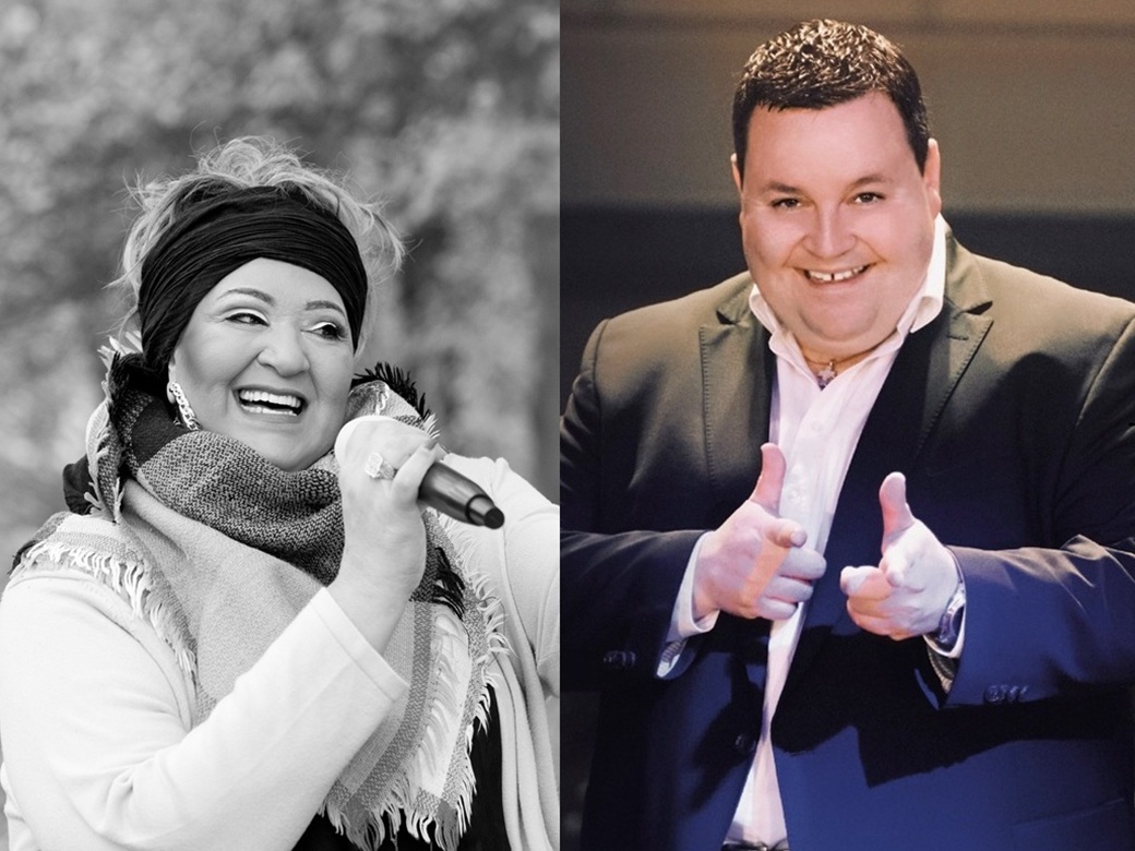 Gospel Meets Opera, Fest der Sinne, Altoetting, Bild Reese und Facebook Eine Frau und ein Mann singen.