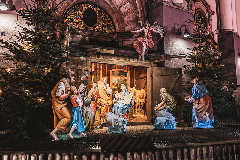 Krippe, Basilika St. Anna Altötting, Foto: Tom Bauer