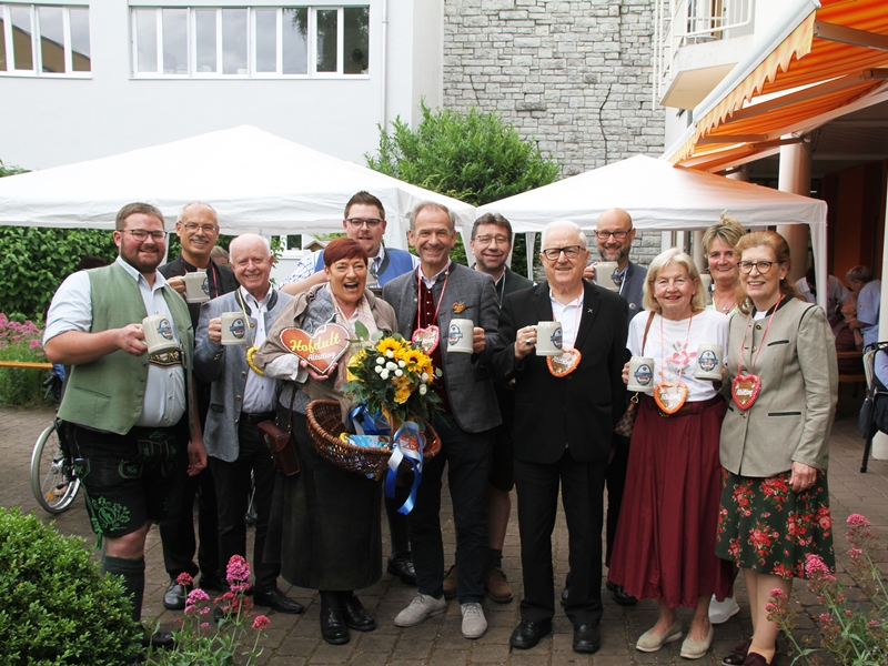 Stadt Altötting, Bierprobe BRK-Seniorenheim, 2025, Foto: Hans Baumgartner