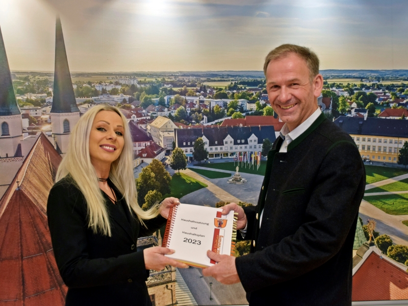 Stadt Altötting, Haushalt 2023, Foto Stadt Altötting