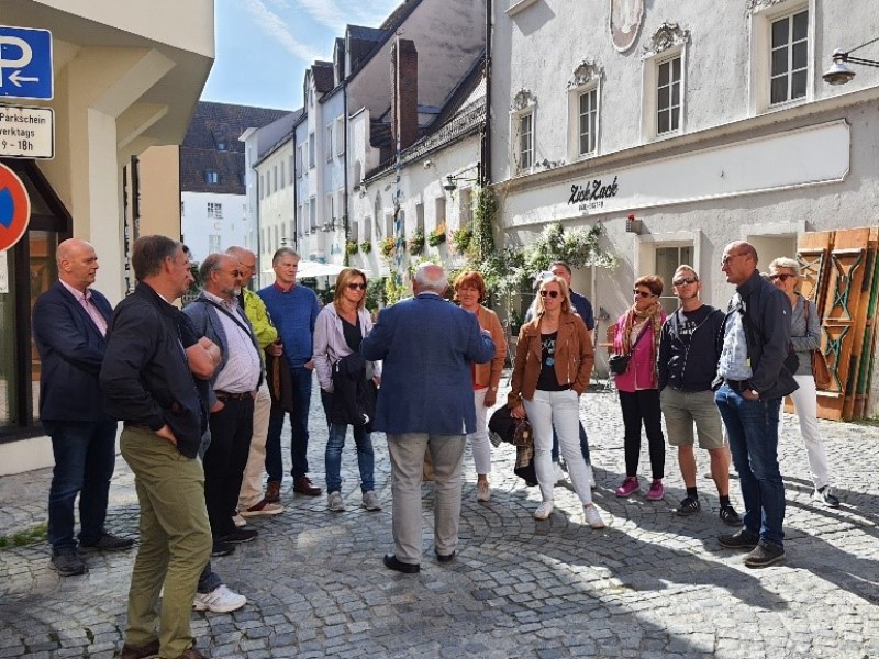 Stadt Altötting, Stadtratsausflug 2023, Straubing