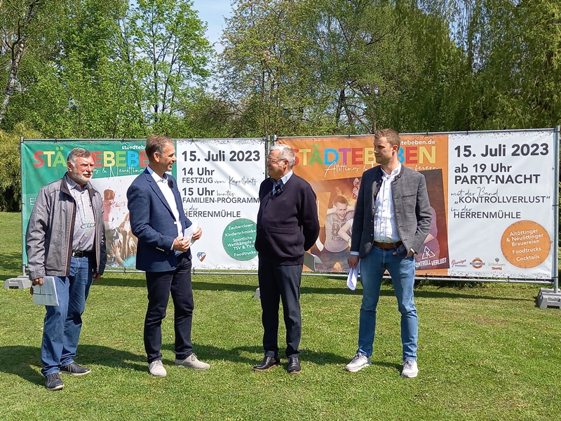 Stadt Altötting, Städtebeben, Sommerfest Altötting und Neuötting