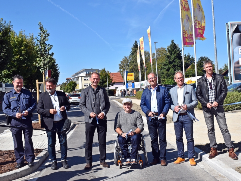 Stadt Altötting, Verkehrsfreigabe der Mühldorfer Straße