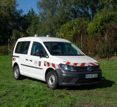 VW Caddy, Fahrzeug Bauhofleitung Stadt Altötting.