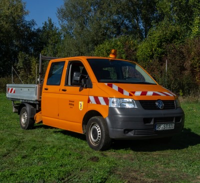 VW Kombi, Baujahr 2008, des Bauhofs Altötting.