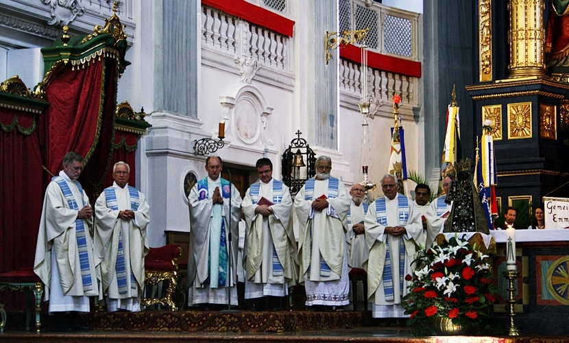 Gottesdienst zum Besuch von Ministerpräsident Seehofer.