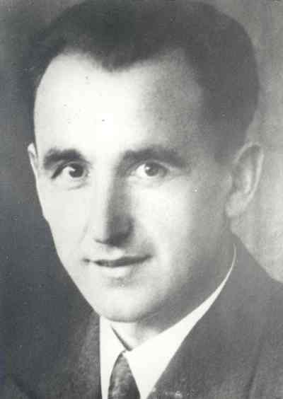 Potrait von Hans-Riehl, ein Opfer der Bürgermorde von Altötting am 28. April 1945