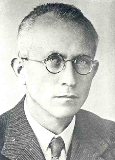 Portrait von Adam Wehnert, ein Opfer der Bürgermorde von Altötting am 28. April 1945