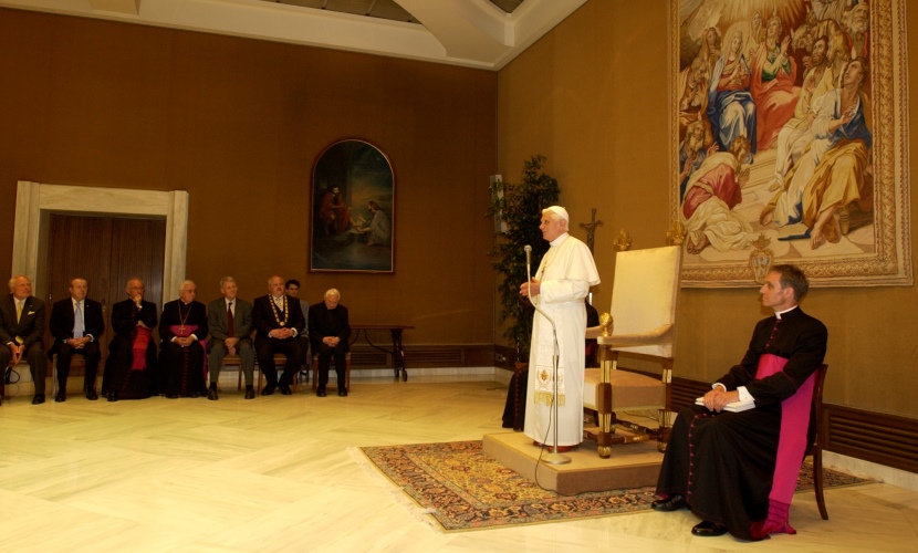 Verleihung der Ehrenbürgerwürde an Papst Benedikt XVI.