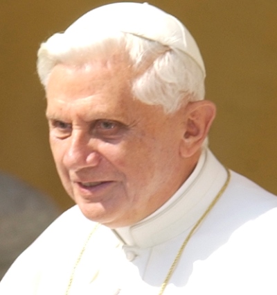 Altöttings Ehrenbürger Papst Benedikt XVI. Portrait von Papst Benedikt XVI.