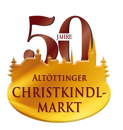 Logo 50 Jahre Altöttinger Christkindlmarkt