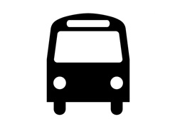 Logo eines Busses zum Personennahverkehr Altötting