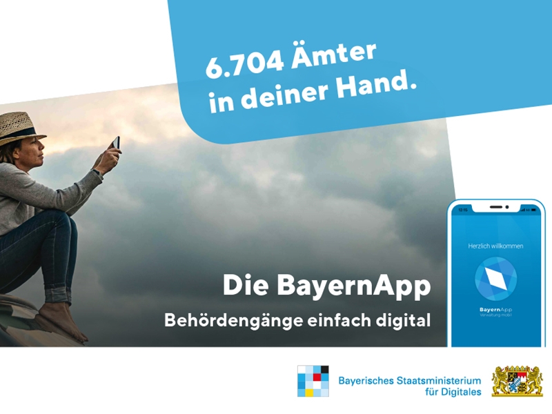 BayernApp des Bayerischen Staatsministeriums 