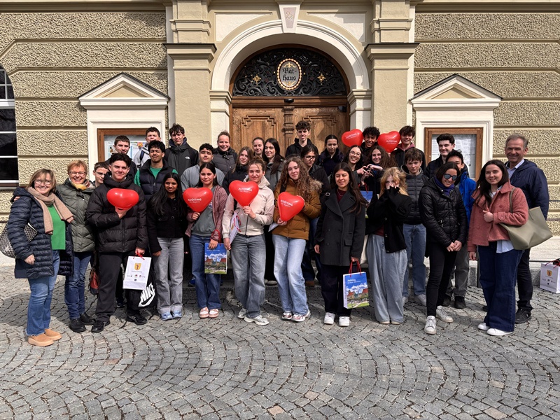 Schüleraustausch Thonon-les-Bains, März 2026, Foto: Stadt Altötting