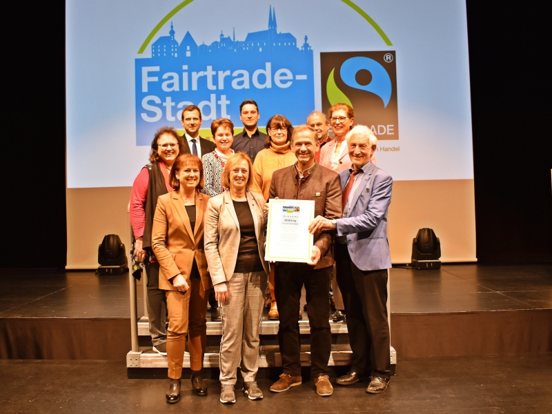 Stadt Altötting, Fairtrade-Town Auszeichnung am 19.11.2022, Foto Stadt Altötting