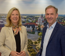 Stadt Altötting, Besuch BR-Intendantin Katja Wildermuth, Foto: Stadt Altötting Stadt Altötting, Besuch BR-Intendantin Katja Wildermuth, Foto: Stadt Altötting