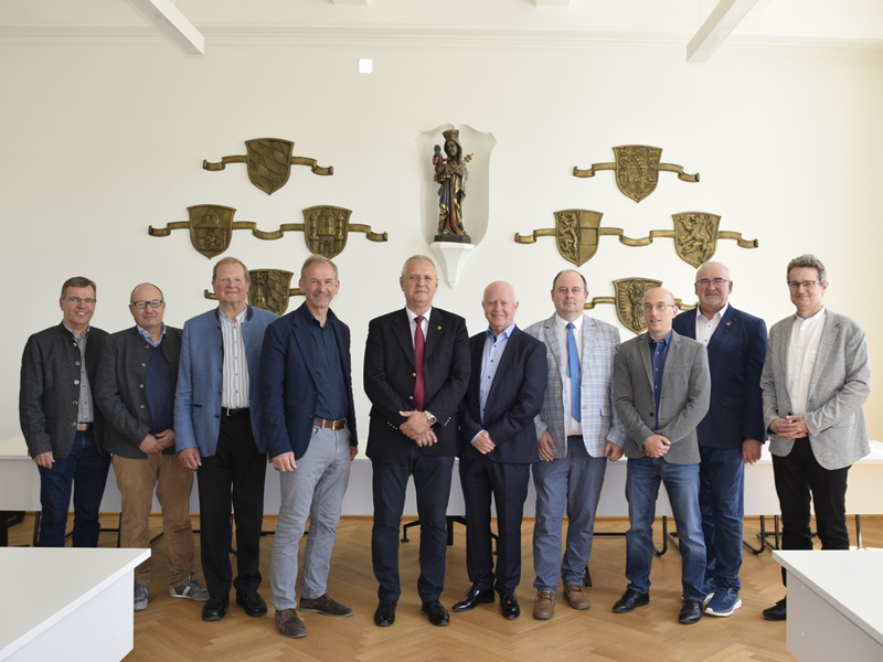 Stadt Altötting, Besuch polnische Delegation aus Gostynin, 2025, Foto: Stadt Altötting