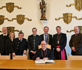 Stadt Altötting, Empfang für Bischof Dr. Franz Jung
