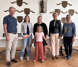 Stadt Altötting, Bonuspaket, Übergabe CityCard-Gutscheine, September 2026, Foto: Stadt Altötting
