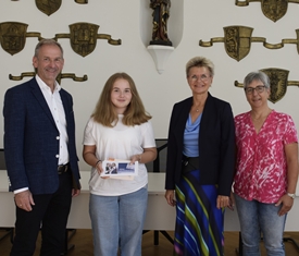 Stadt Altötting, Bonuspaket, Übergabe CityCard-Gutscheine, September 2026, Foto: Stadt Altötting