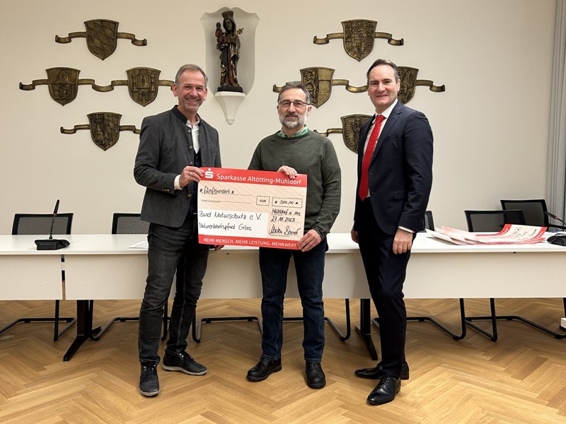 Stadt Altötting, Spendenübergabe Bürgerstiftung, 2023