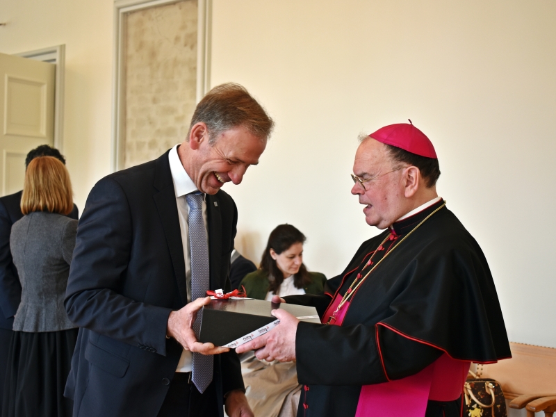 Stadt Altötting, Empfang für Dr. Bertram Meier Bischof von Augsburg, Foto Stadt Altötting