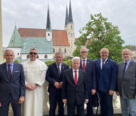 Stadt Altötting, Empfang polnische Delegation, Mai 2025, Foto: Stadt Altötting