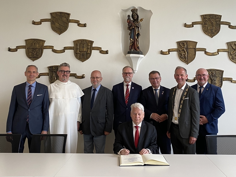 Stadt Altötting, Empfang polnische Delegation, Mai 2025, Foto: Stadt Altötting