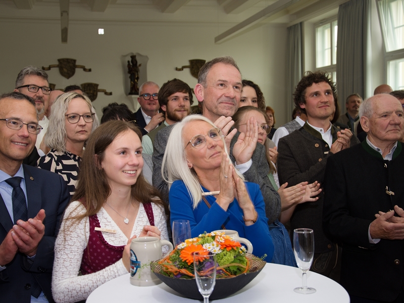 Stadt Altötting, 60. Geburtstag Stephan Antwerpen, Gäste, Foto: Peter Wagner