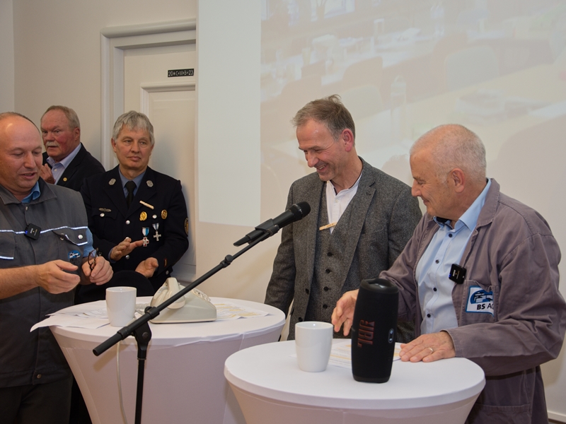 Stadt Altötting, 60. Geburtstag Stephan Antwerpen, Sketch, Foto: Peter Wagner