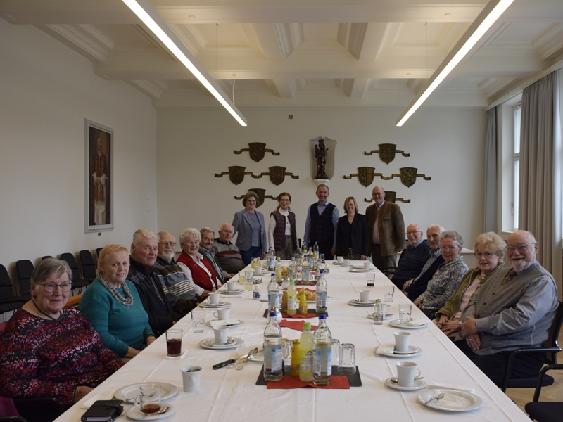 Stadt Altötting, Geburtstagskränzchen der Altersjubilare, April 2024, Foto: Stadt Altötting