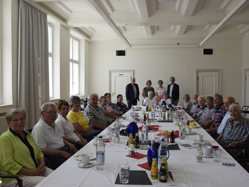 Stadt Altötting, Geburtstagskränzchen der Altersjubilare im Juli 2023, Foto: Stadt Altötting