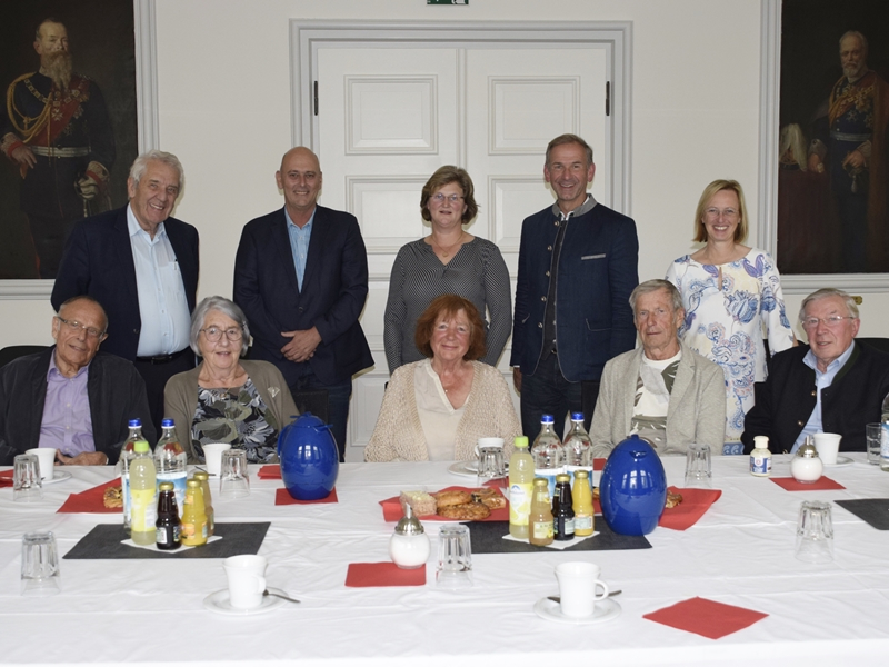 Stadt Altötting, Geburtstagskränzchen der Altersjubilare, Oktober 2023, Foto: Stadt Altötting