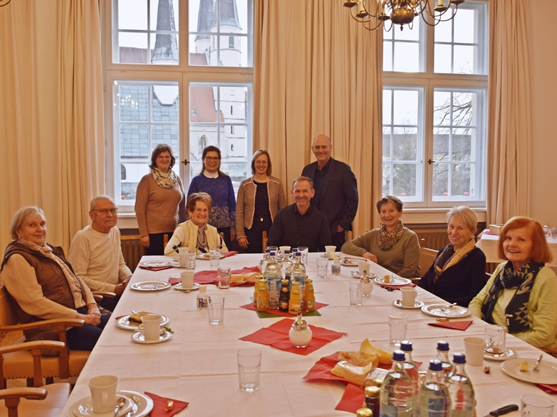 Stadt Altötting, Geburtstagskränzchen der Altersjubilare im Januar 2023, Foto: Stadt Altötting