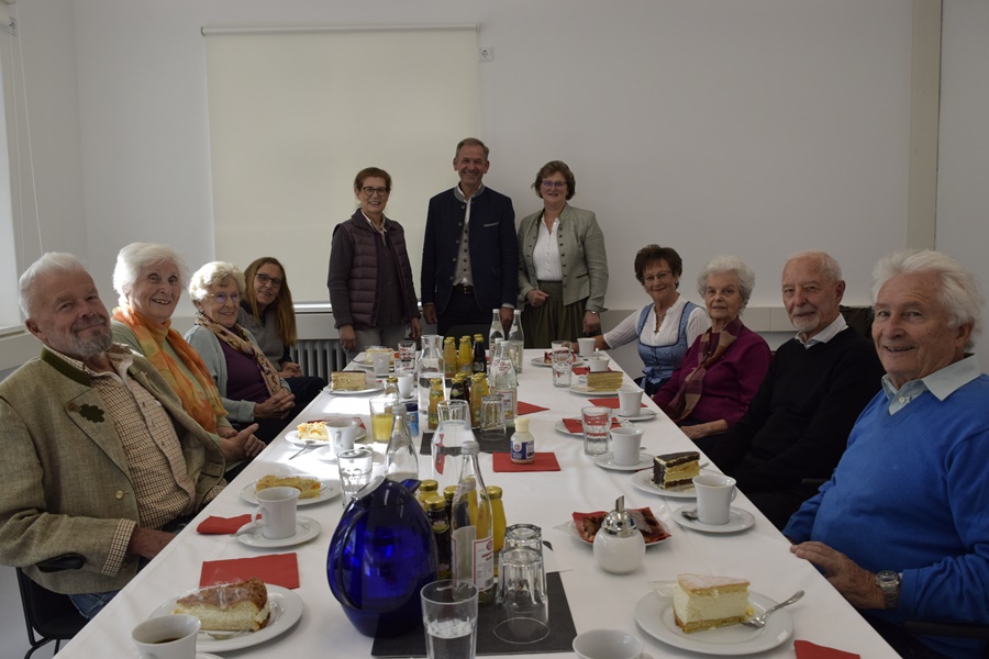 Stadt Altötting, Geburtstagskränzchen im Oktober 2024, Foto: Stadt Altötting